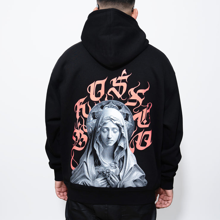 Virgin Mary Hoodie - Red - BrosXCo