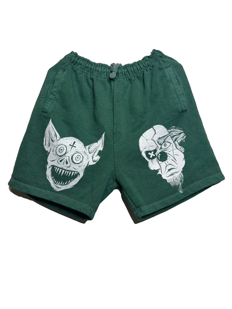 Clown Shorts - Green - BrosXCo