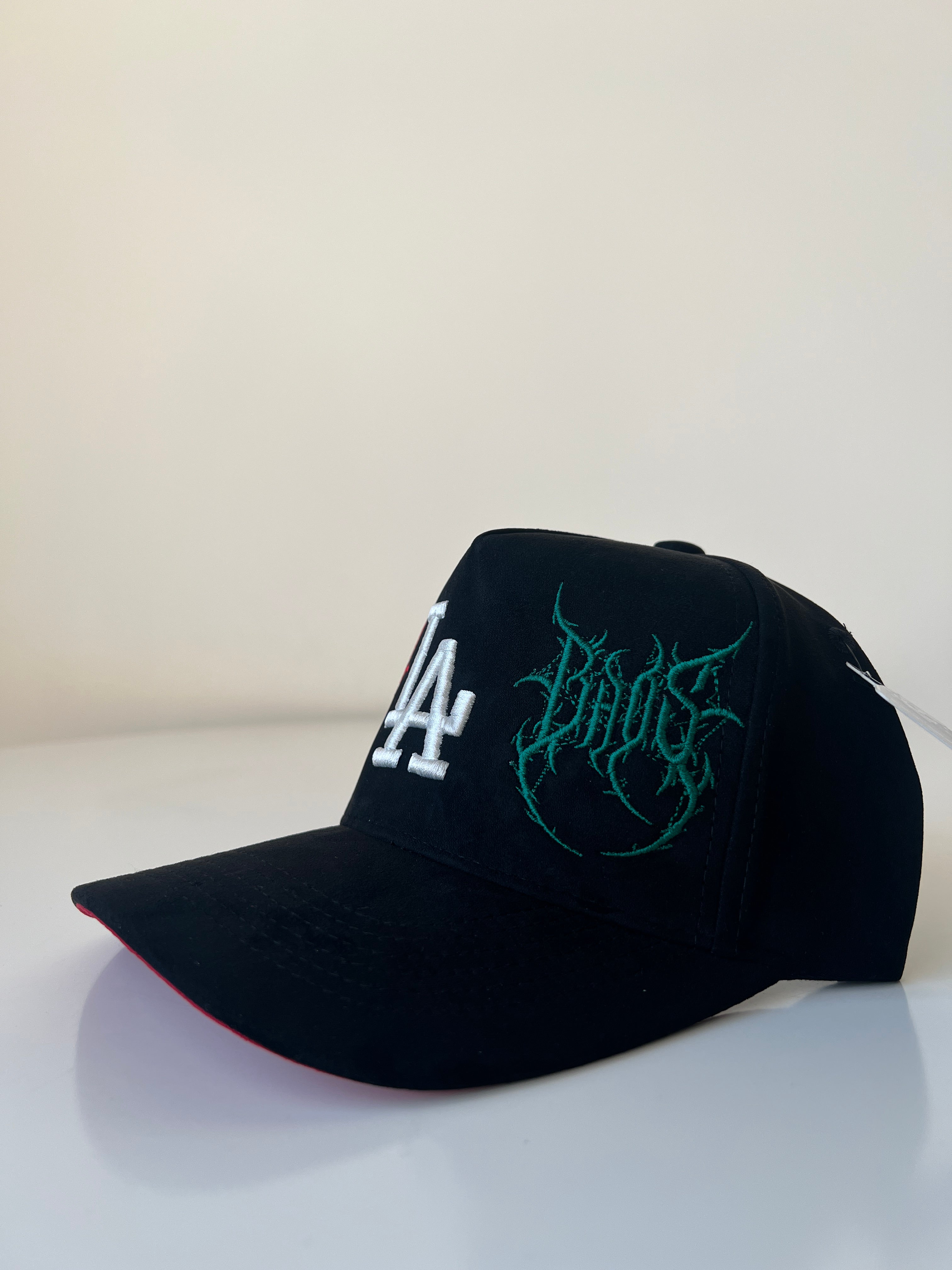 LA Logo Hat - Red Brim - BrosXCo