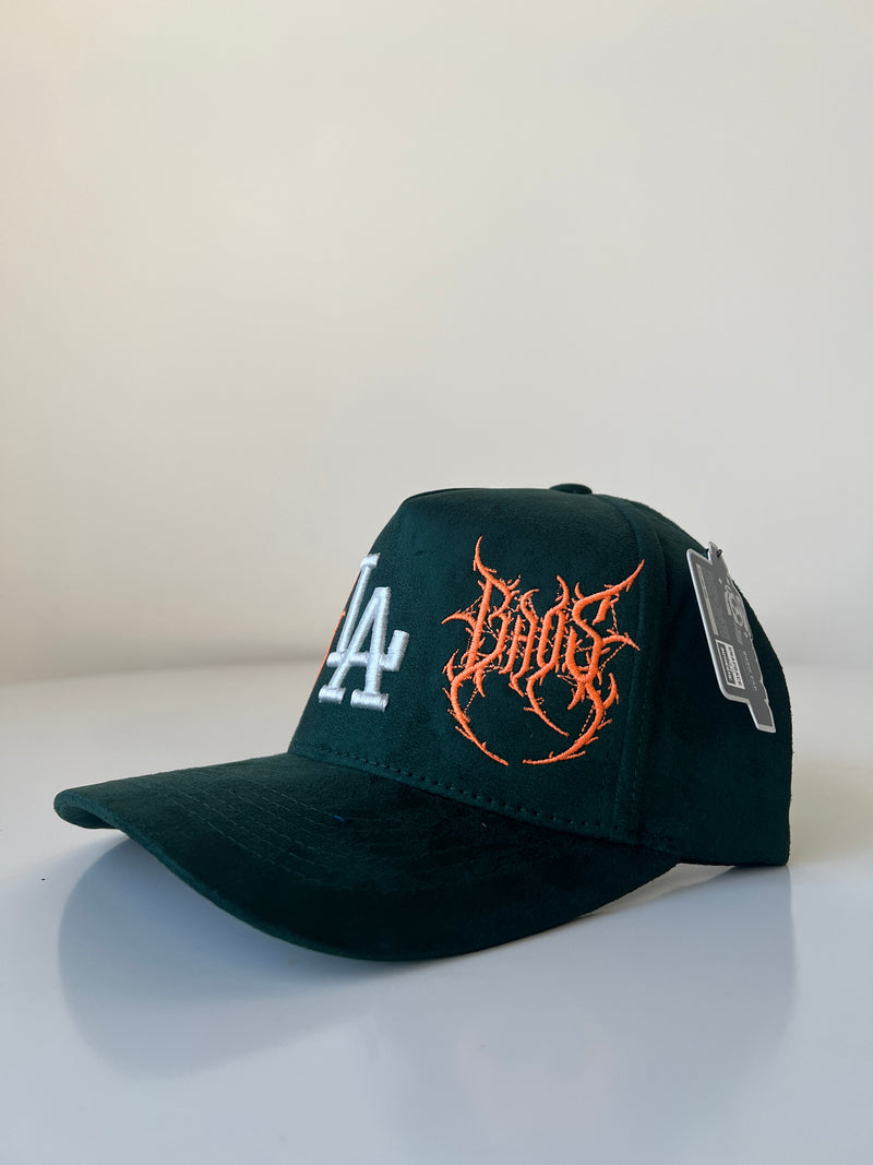 LA Logo Hat - Orange - BrosXCo