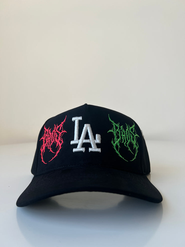 LA Logo Hat - Black Brim - BrosXCo