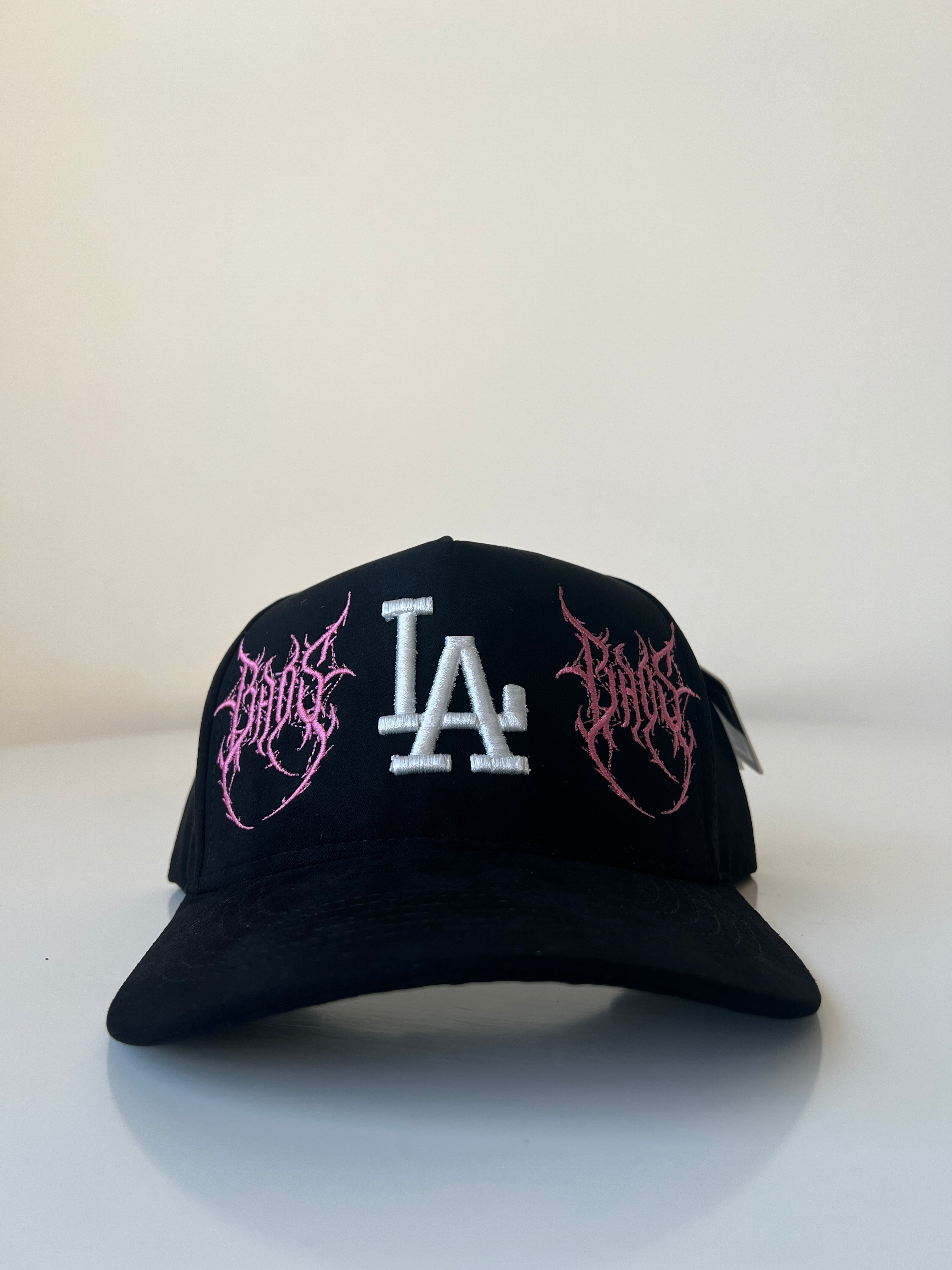 LA Logo Hat - Pink - BrosXCo