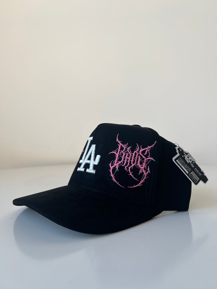LA Logo Hat - Pink - BrosXCo