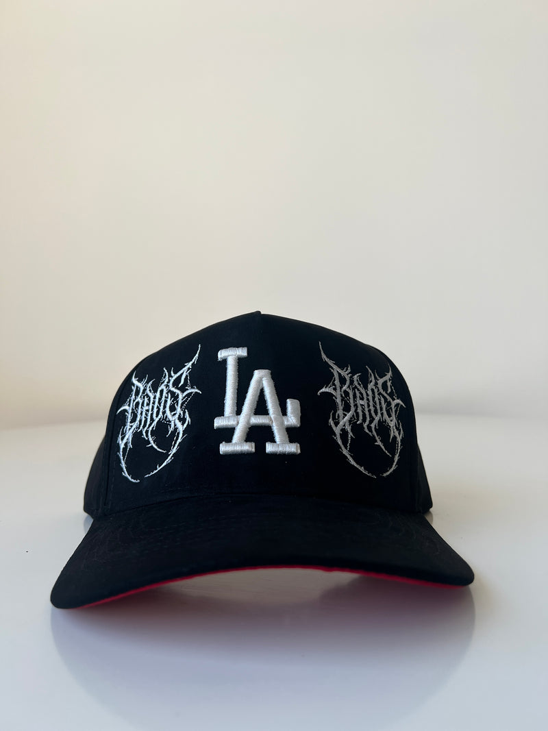 LA Logo Hat - White - BrosXCo