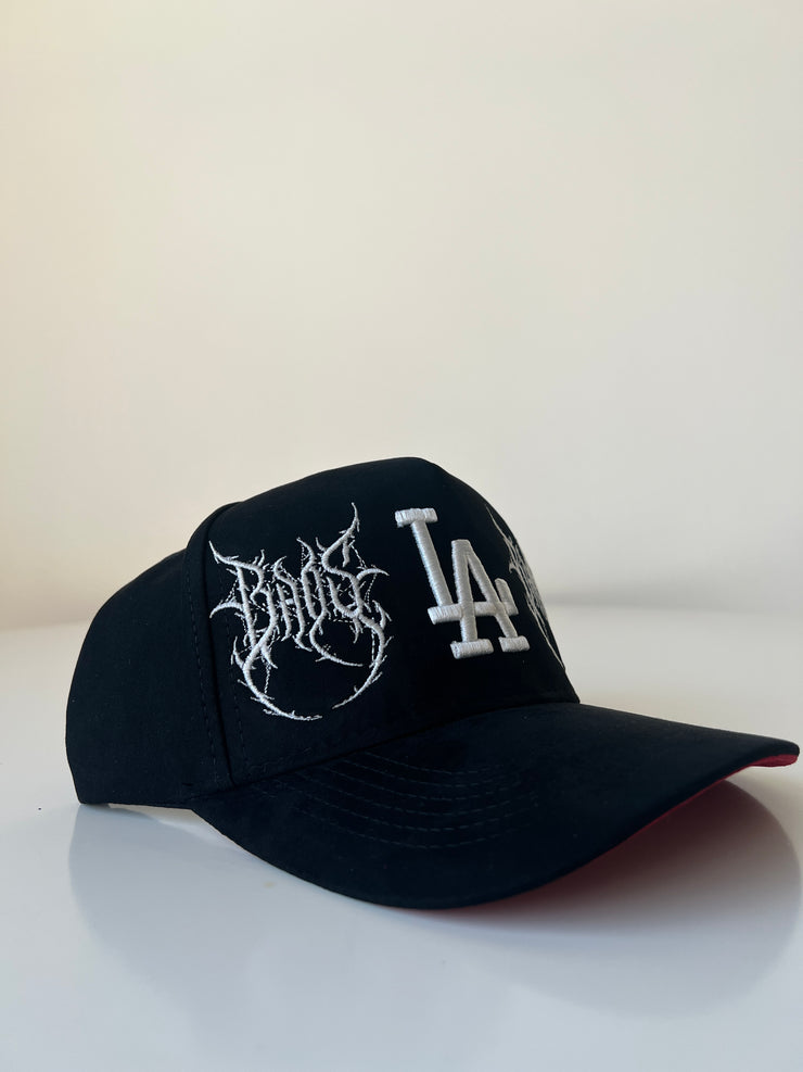 LA Logo Hat - White - BrosXCo