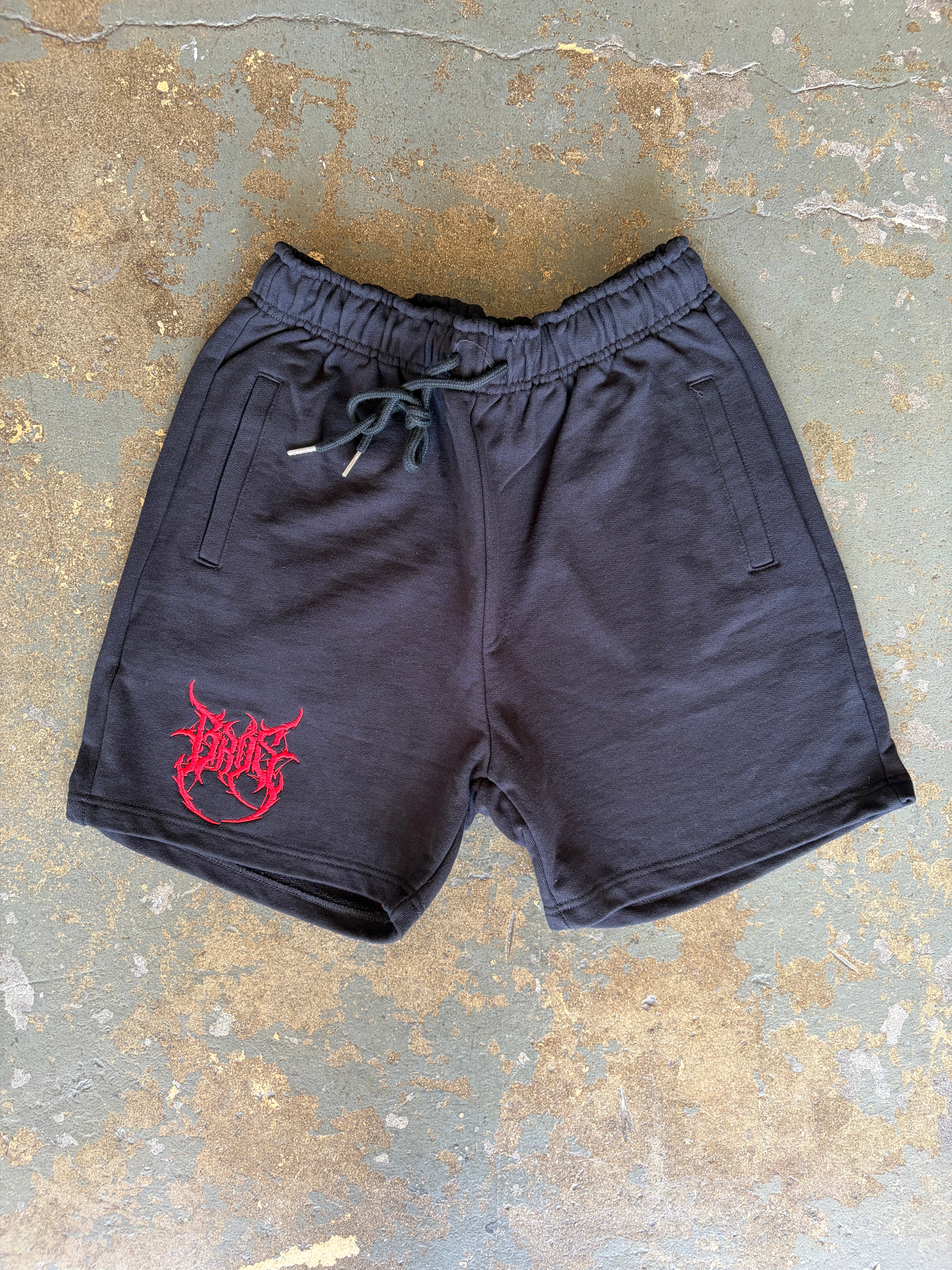 Logo Shorts - Red - BrosXCo