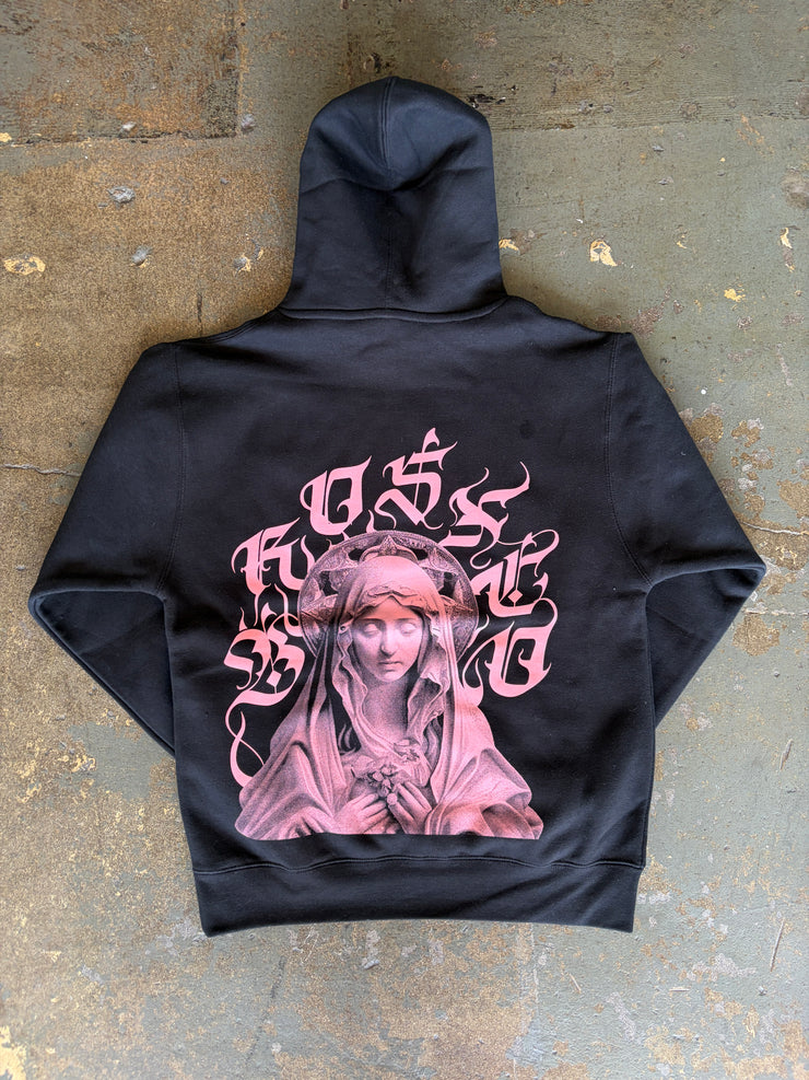 Virgin Mary Hoodie - Pink - BrosXCo
