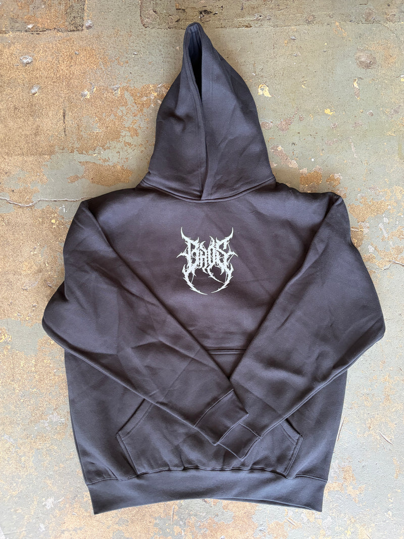 Skull Hoodie - White - BrosXCo