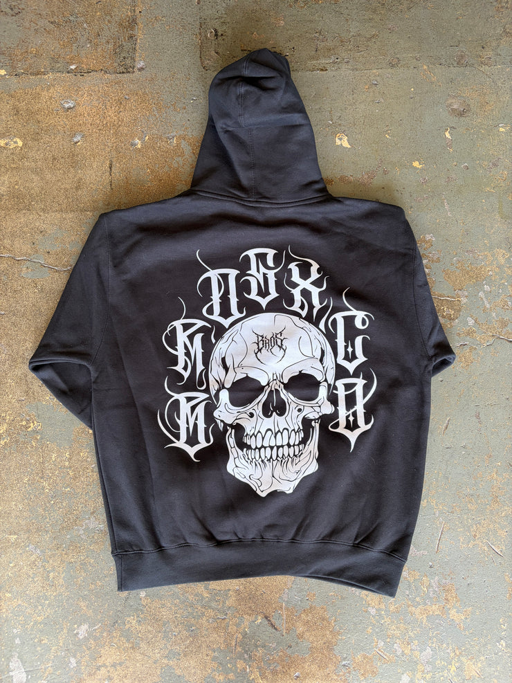 Skull Hoodie - White - BrosXCo