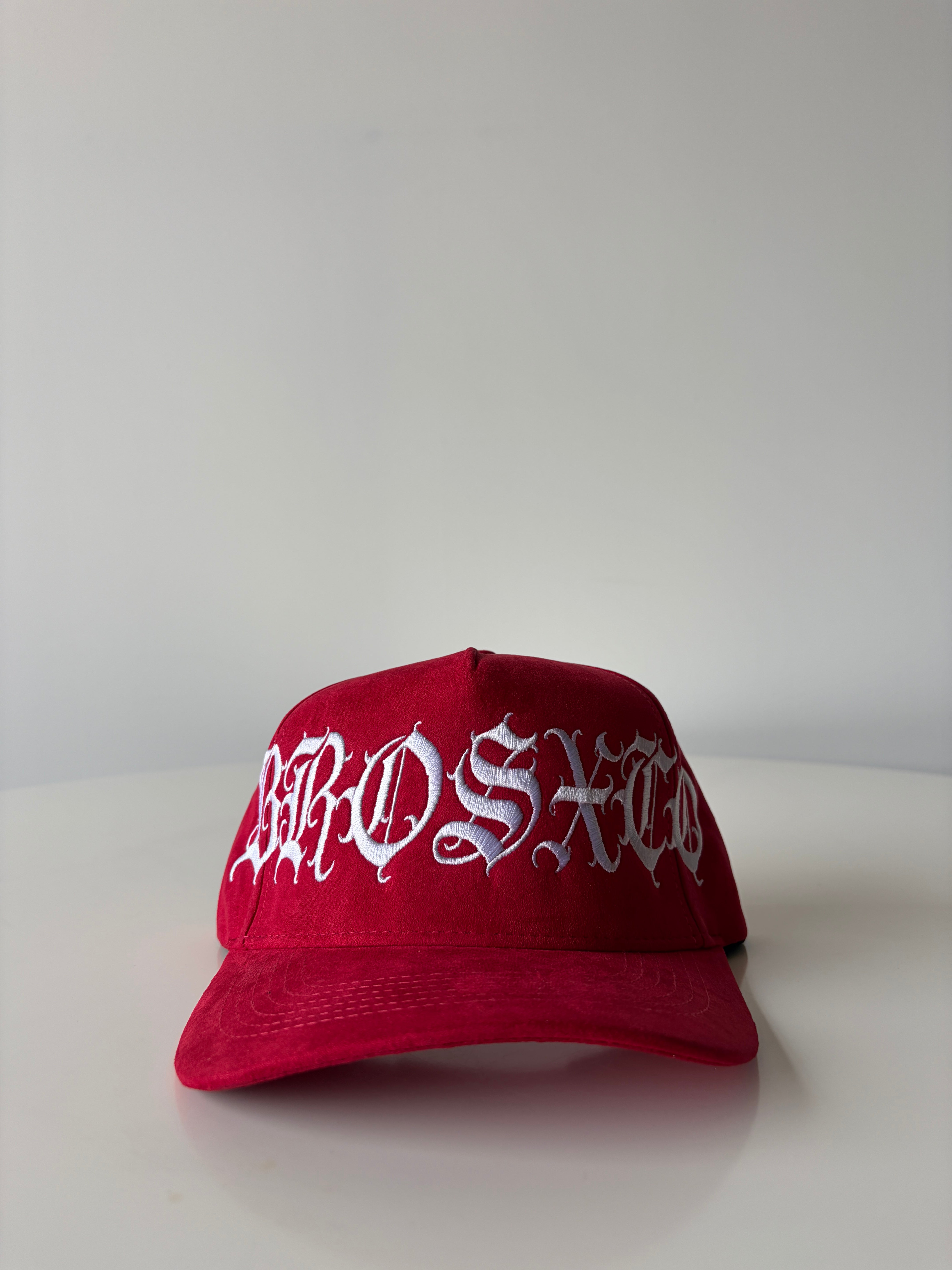 Script Hat - Red - BrosXCo