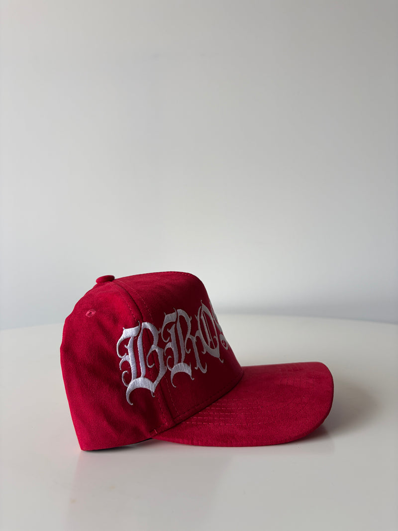 Script Hat - Red - BrosXCo