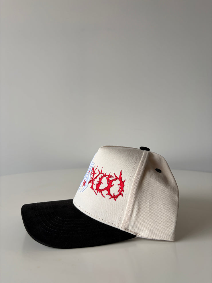LA Hat - Red / White - BrosXCo