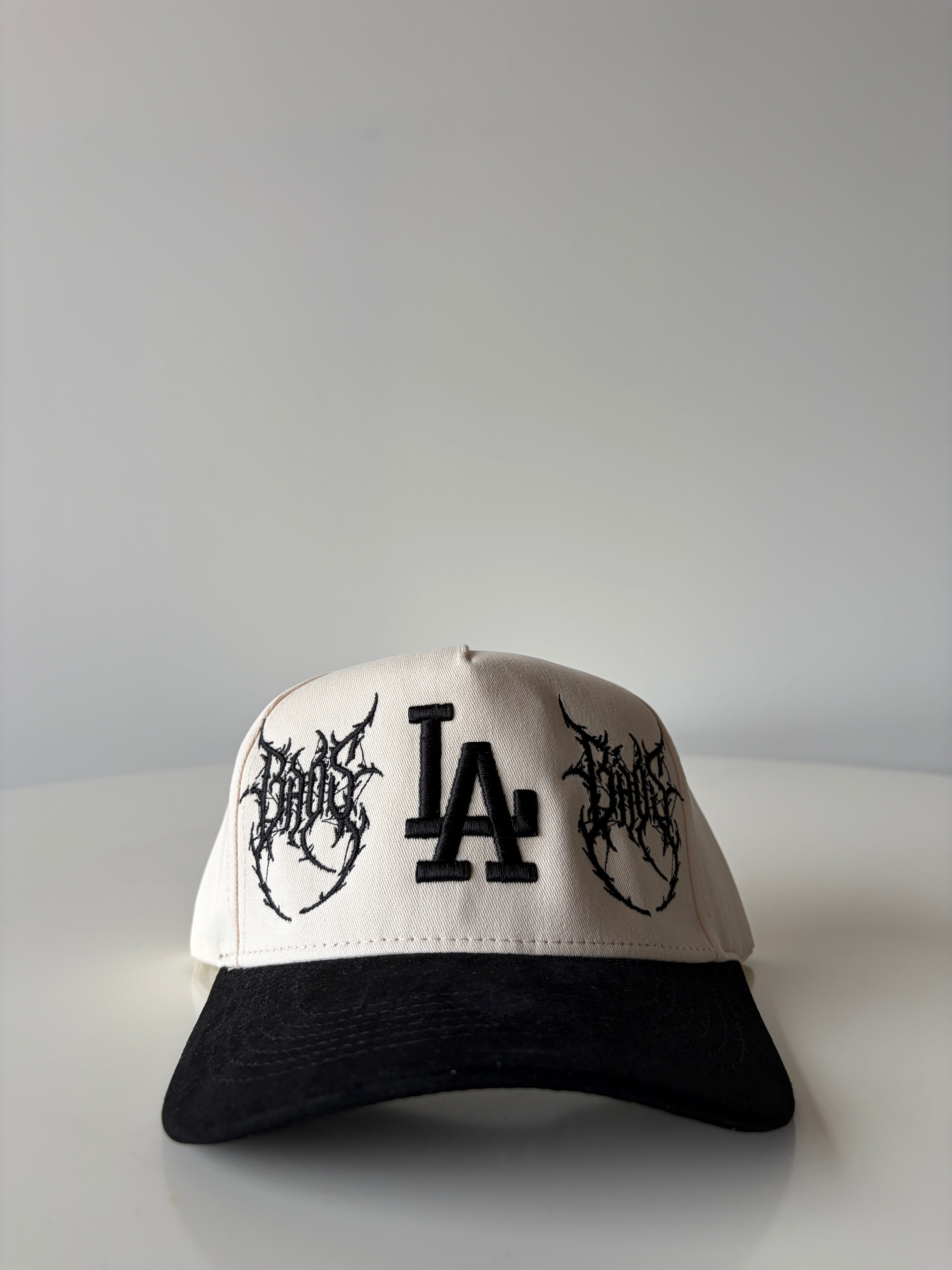 LA Hat - Black / White - BrosXCo
