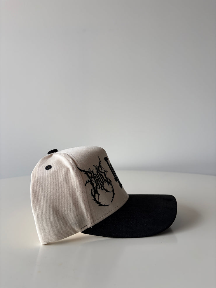 LA Hat - Black / White - BrosXCo