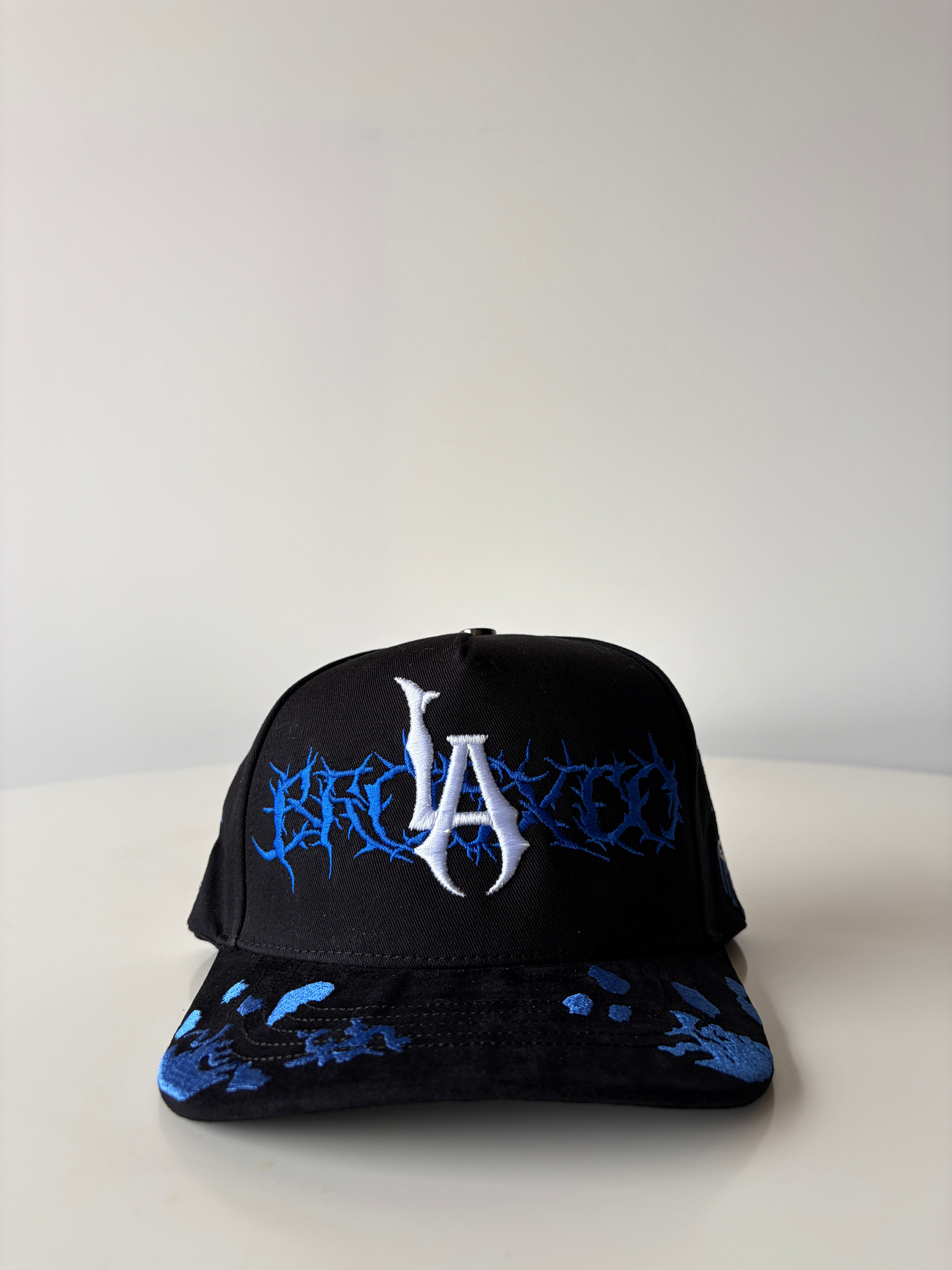 Embroidered Hat - Blue - BrosXCo