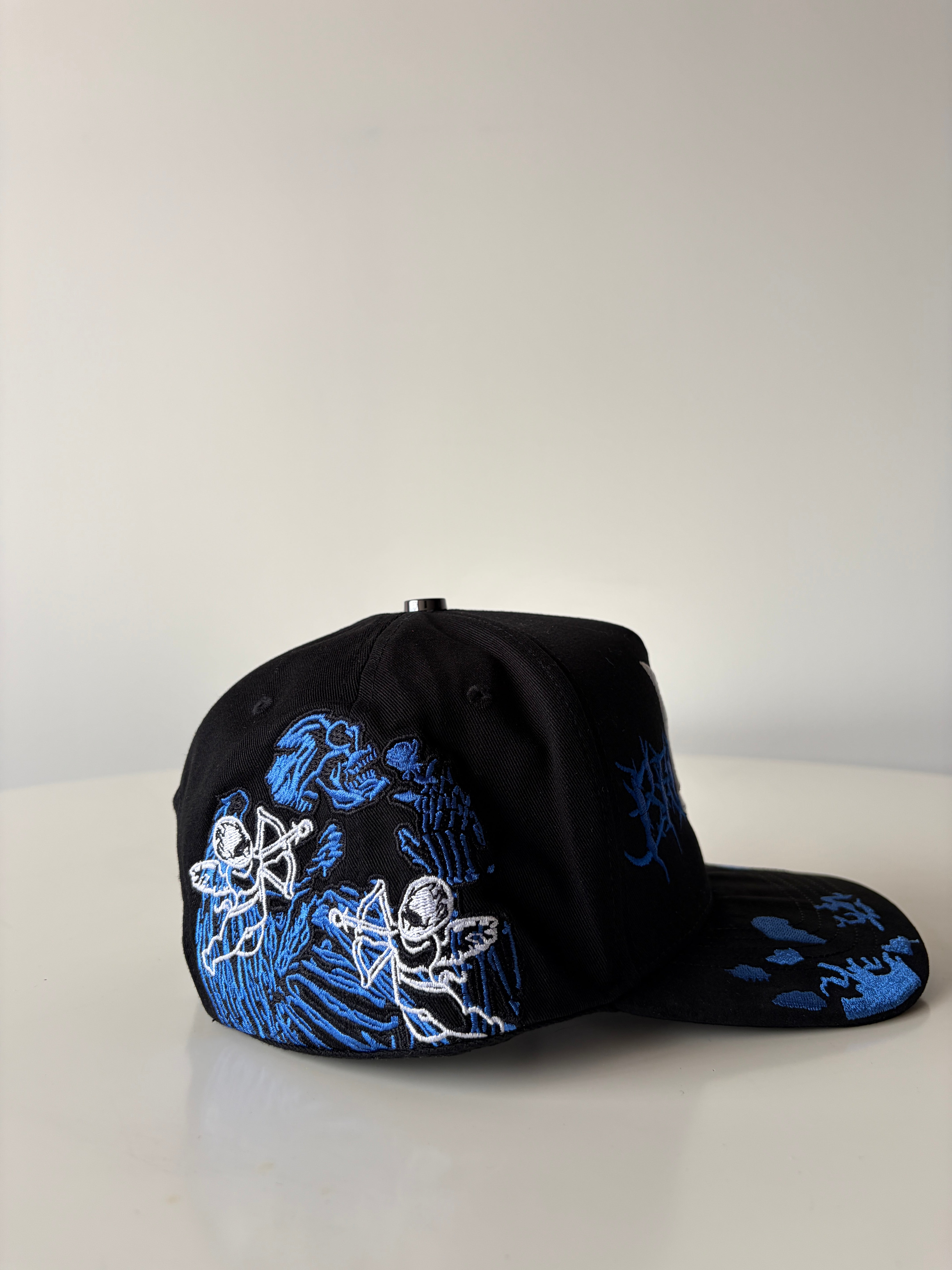 Embroidered Hat - Blue - BrosXCo