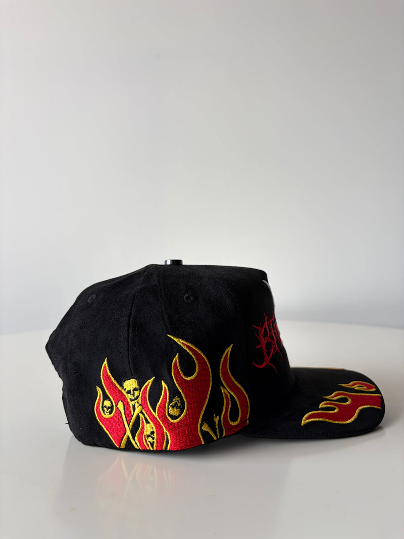 Embroidered Hat - Red - BrosXCo