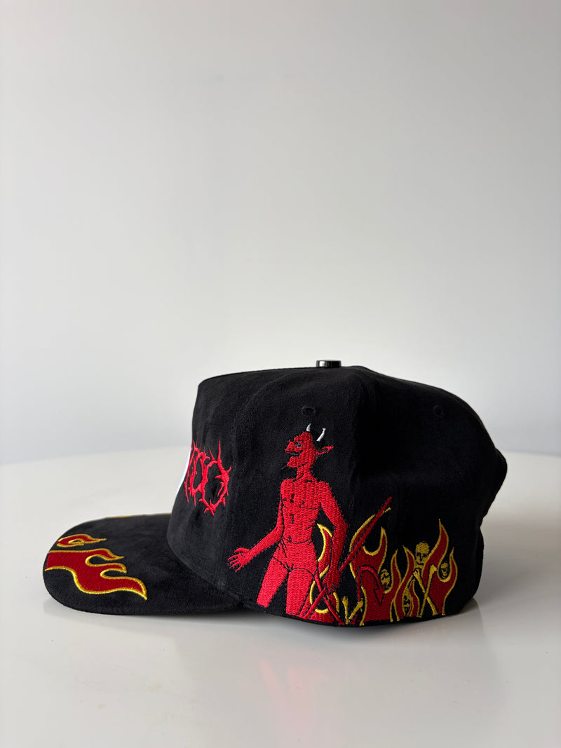 Embroidered Hat - Red - BrosXCo