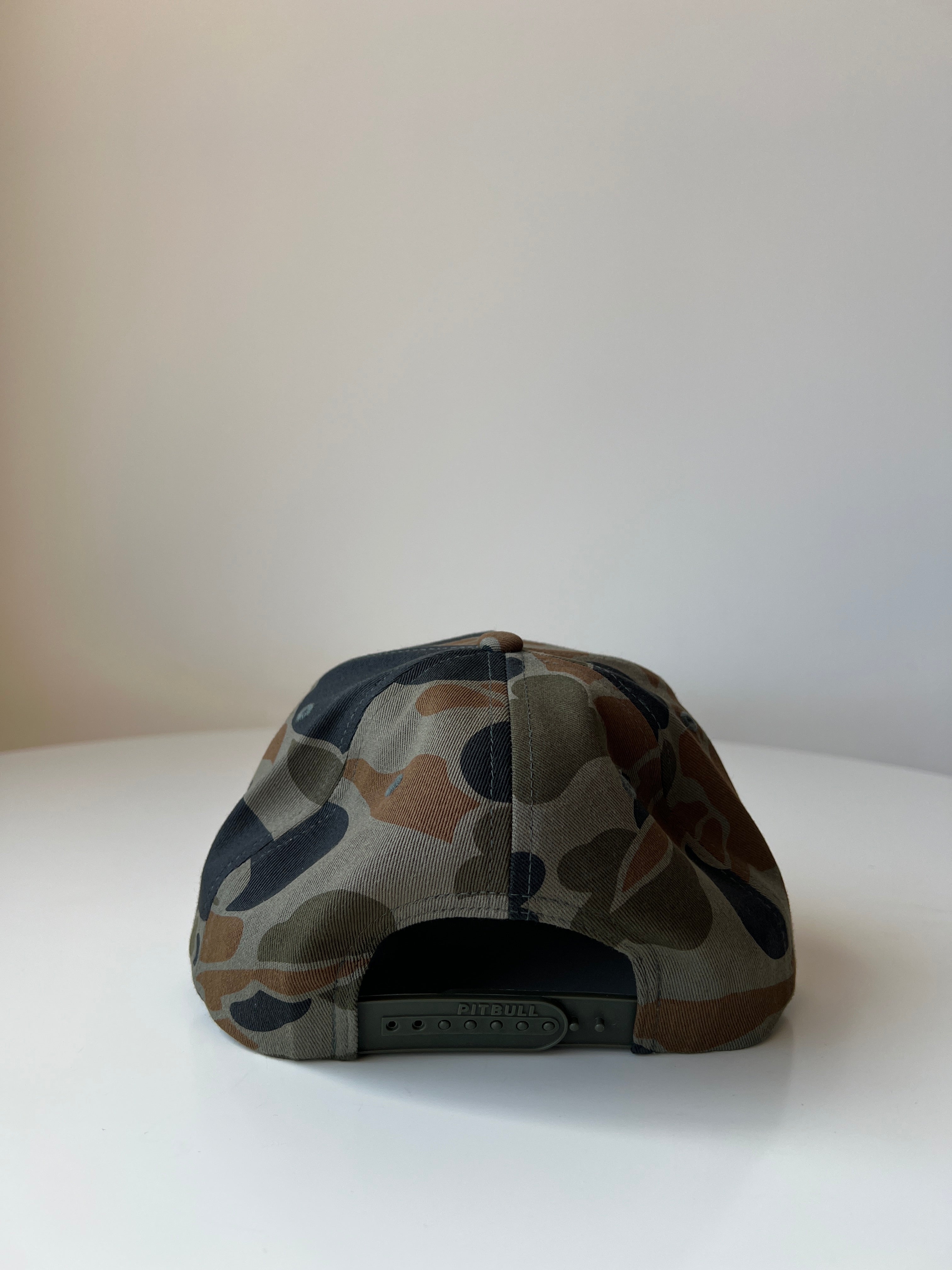 LA Snapback Hat - Olive Duck Camo - BrosXCo