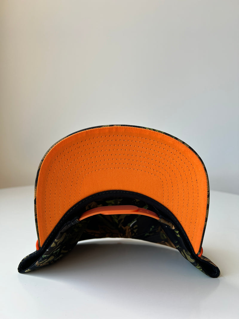 LA Snapback Hat - Olive Tree Camo - BrosXCo