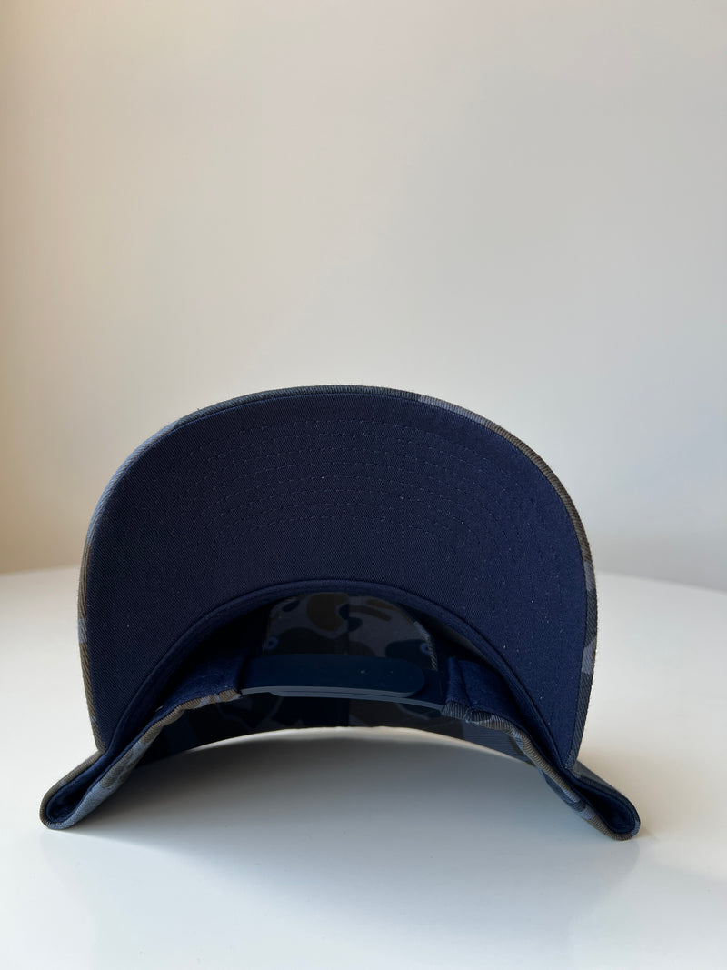 LA Snapback Hat - Grey Duck Camo - BrosXCo