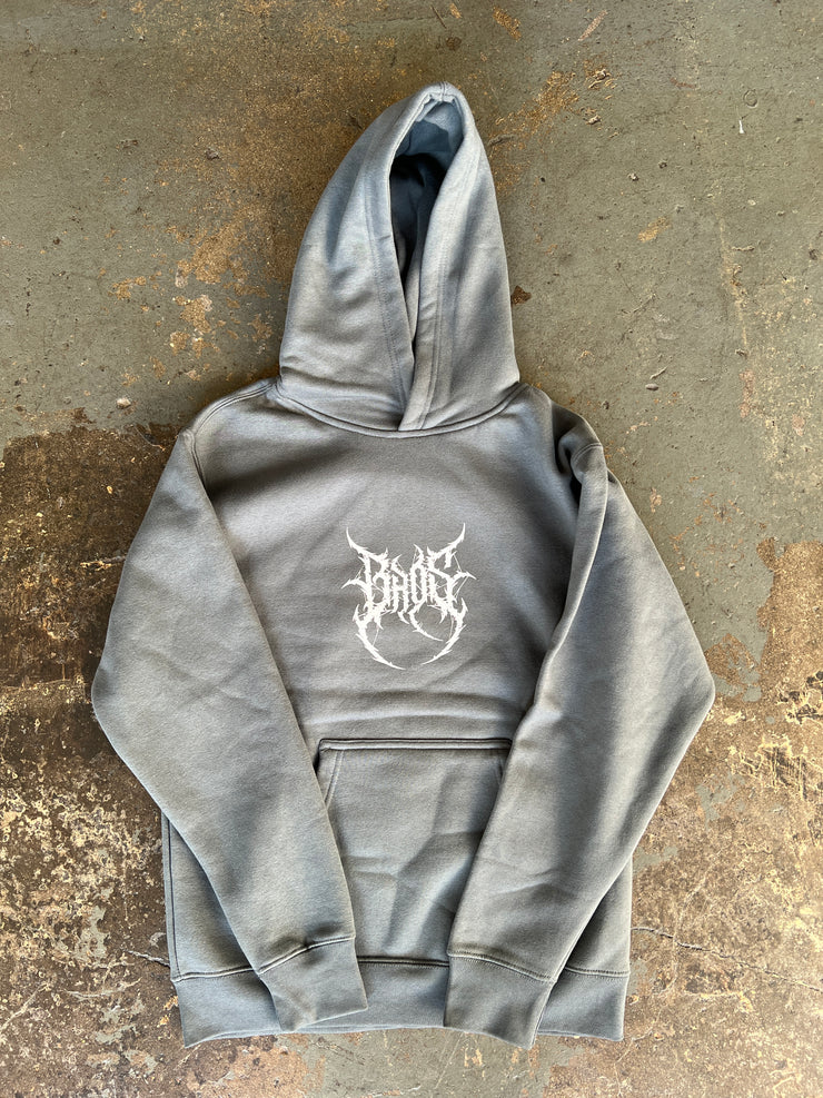 Virgin Mary Hoodie - Light Blue - BrosXCo